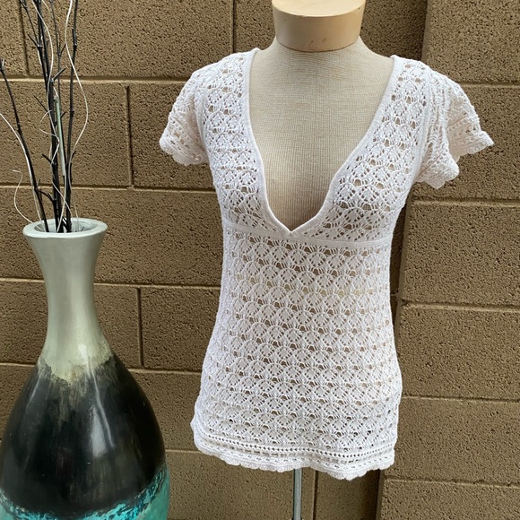 white christmas dresses Narelle Navy Crochet Lace Midaxi Dress – Frock and Frill main image 0